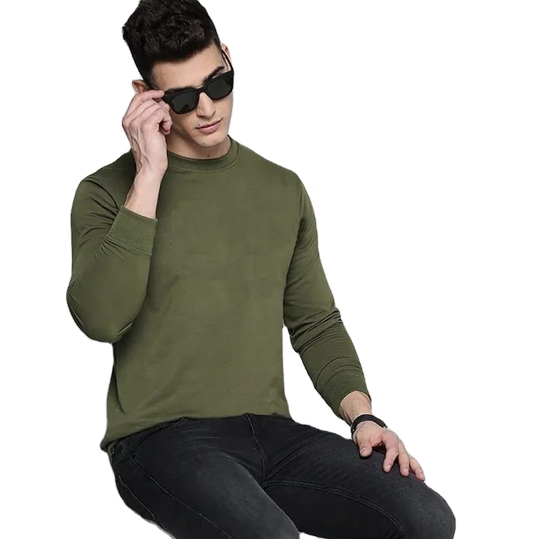 Trending Premium Quality Soft Fabric winter Sweatshirt for casual wear 100% Indian Cotton Customization Available Logo and Print