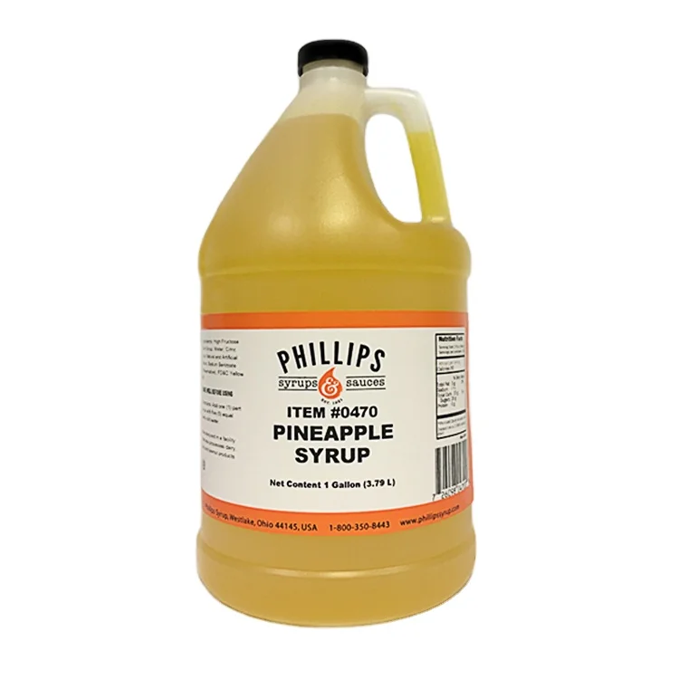 Most Demanded Delicious Taste Highest Quality 100% Pure Natural Pineapple Syrup for Wholesale Purchase