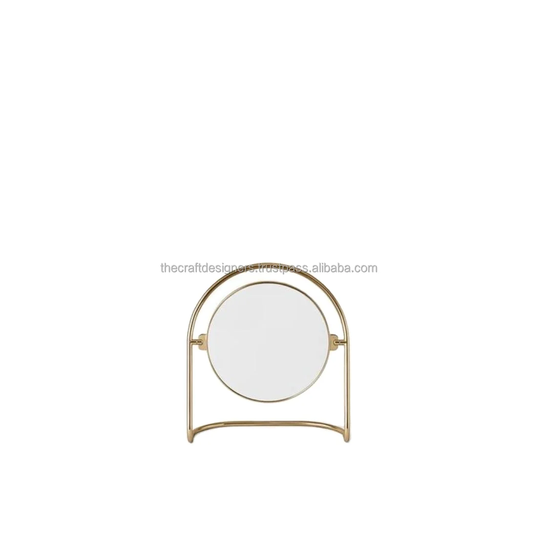 American Gold Adjustable Tabletop Vanity Mirror Best Sale Prices Ladies Makeup Cosmetic Use Online Supply Decorative Tabletop