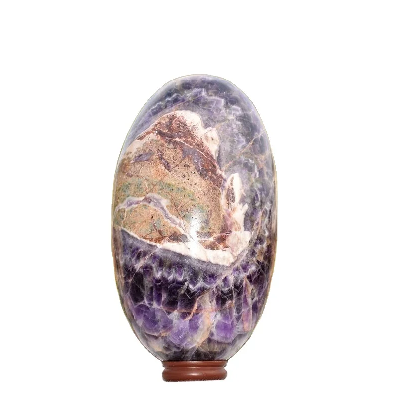 Amethyst crystal shiva   lingams  chakra  balancing healing lingams