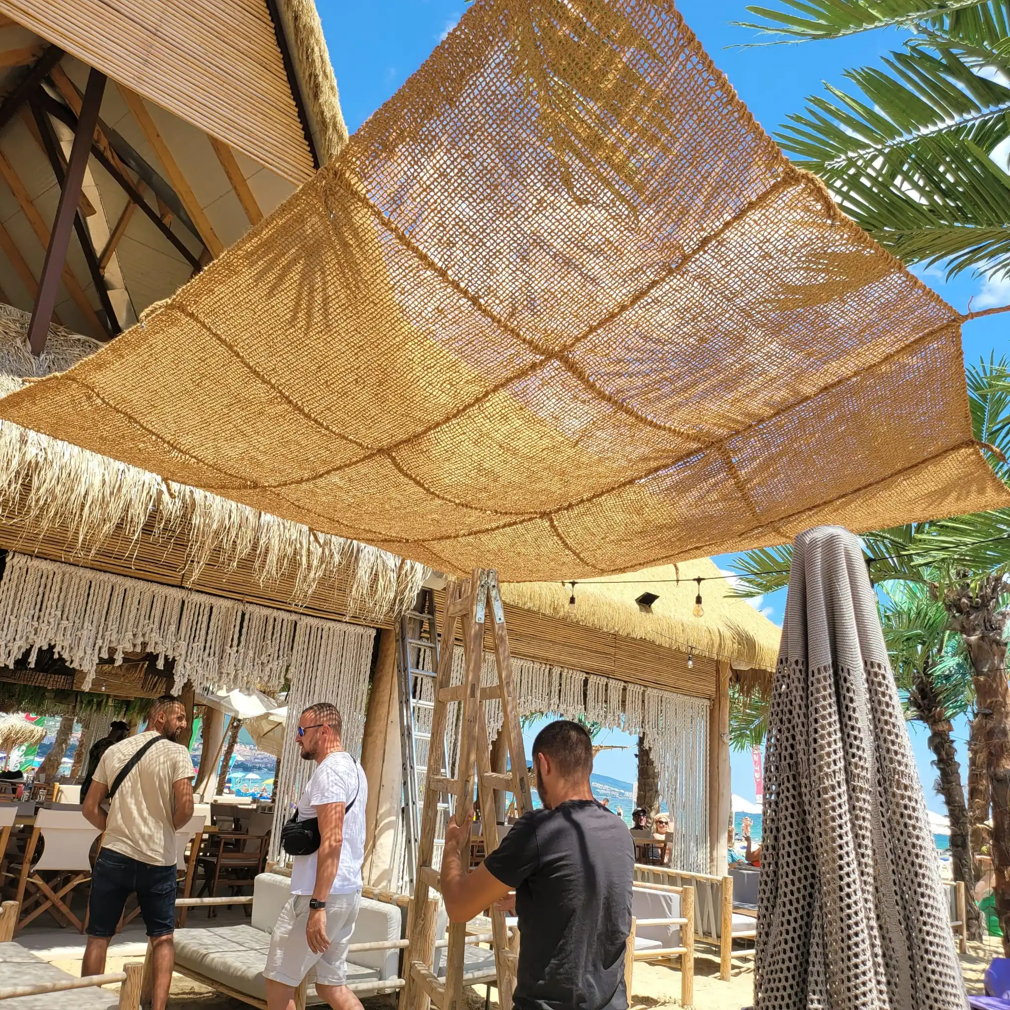 2024 Factory Direct Export Eco-Friendly Coconut Coir Net from Vietnam For Sunshade Net Competitive Agriculture Product Price