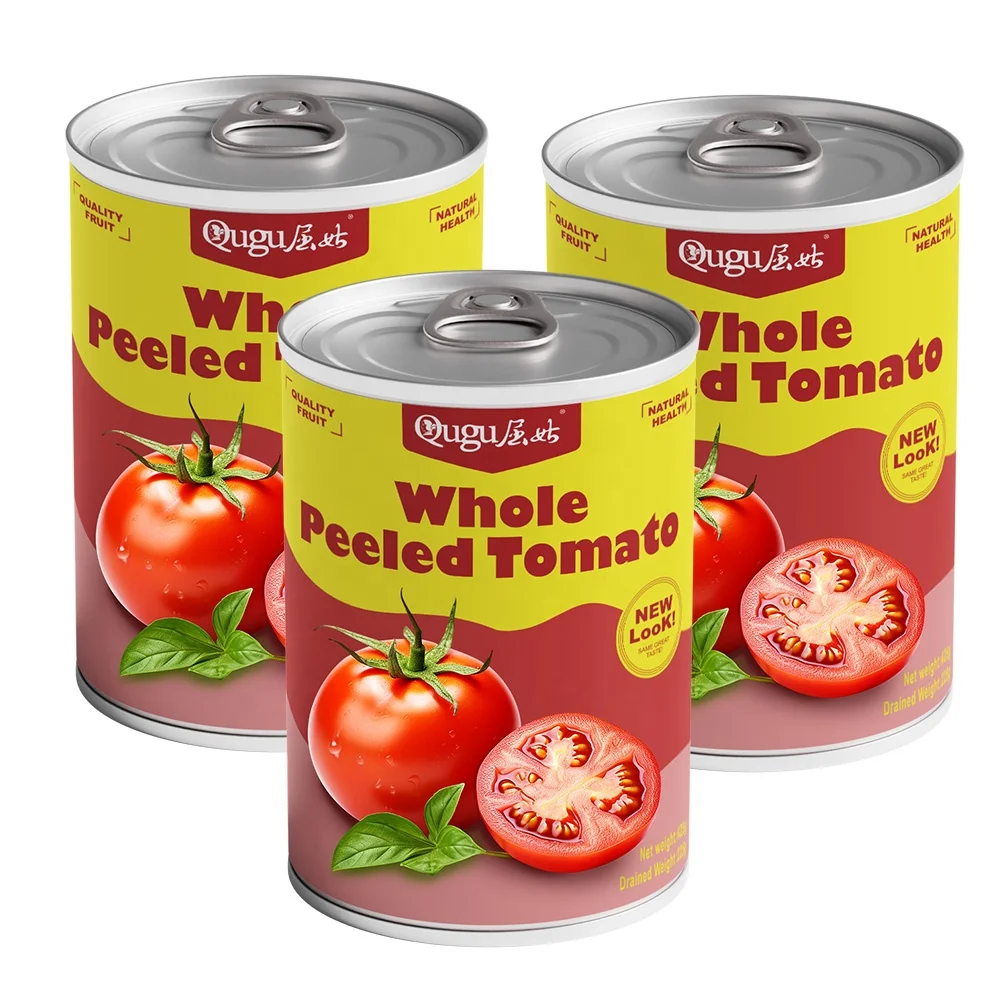 Halal Tomato Paste Canned Food 28-30% Brix Easy Open Tin Tomato Paste For Halal African Muslim Food Cooking