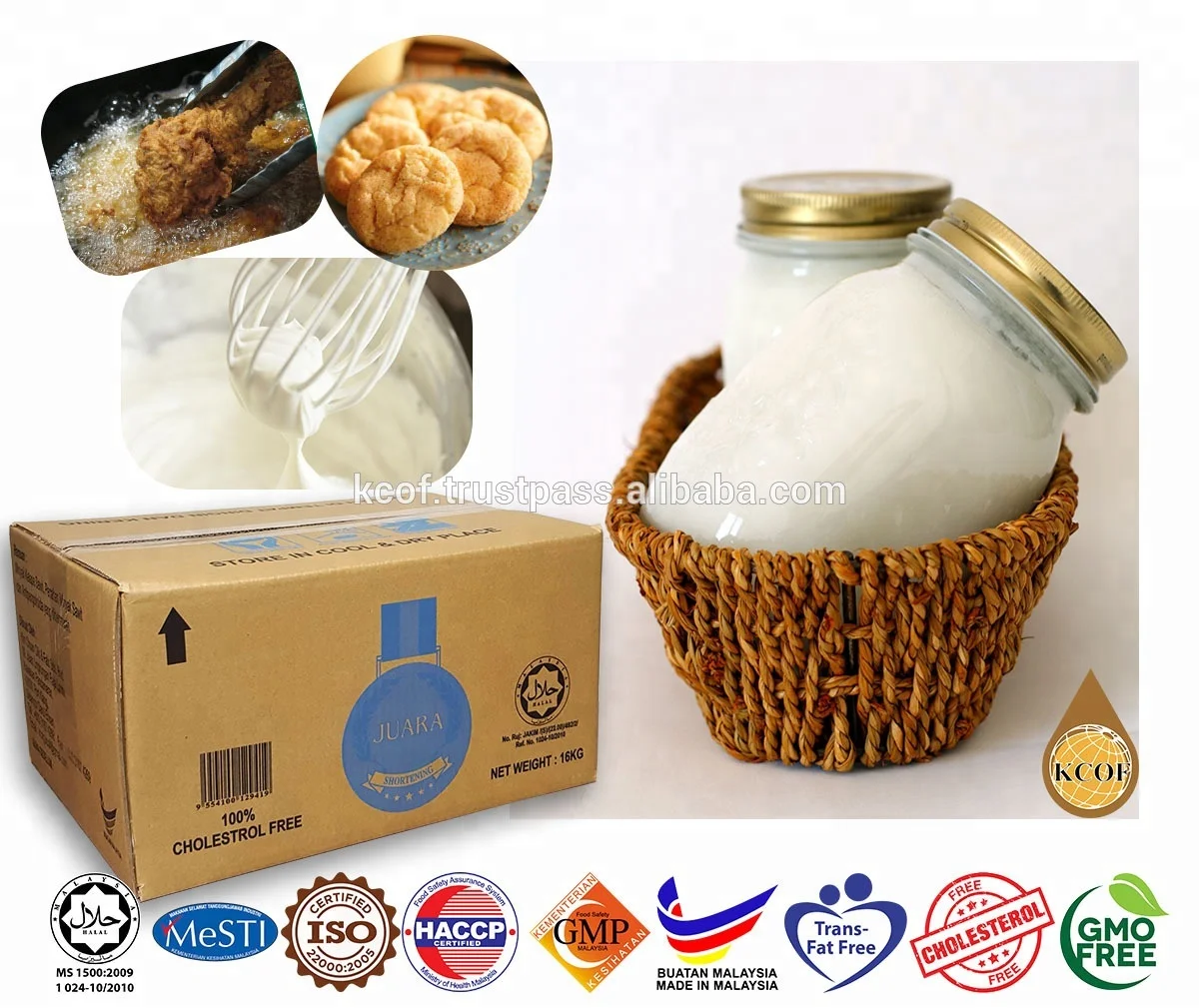 Полностью сертифицированное пальмовое масло для готовки и жарки