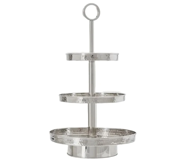 Awesome Cake Stand 3 tier for Home Hotel Weddings Birthday Party Celebrate Cake Holders Silver finished Tabletop Bakeware  tools