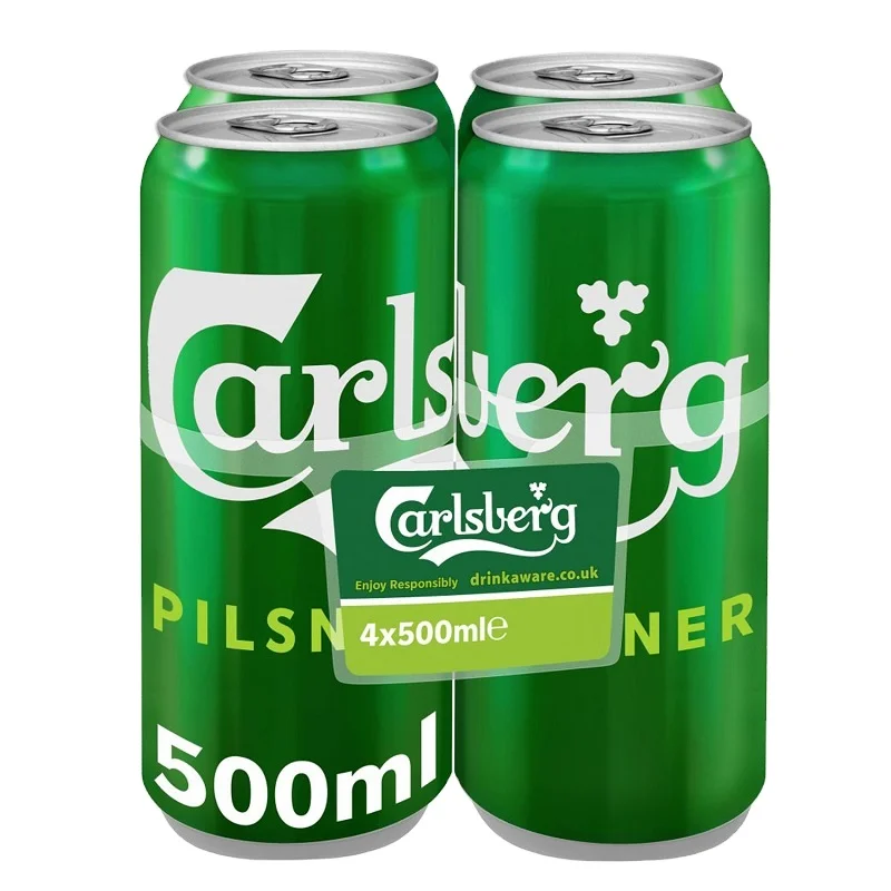 Пиво Carlsberg в банках и