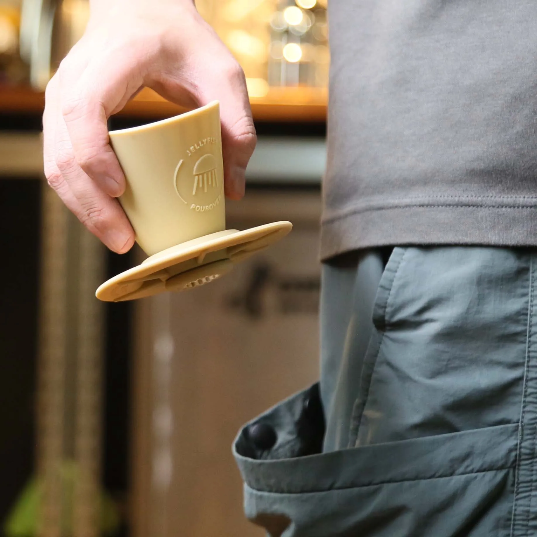 Хорошее качество красная силиконовая кофейная Воронка с капельным фильтром портативный пластиковый конус для кемпинга на открытом воздухе