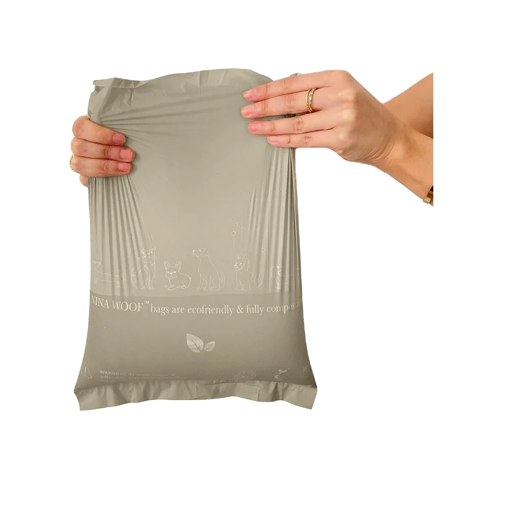 Zipper Biodegradable Side Gusset Bag PBAT Plastic Type for Household Products