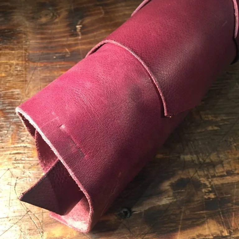Genuine leather Cow Finish Leather for  Bags/ Belts