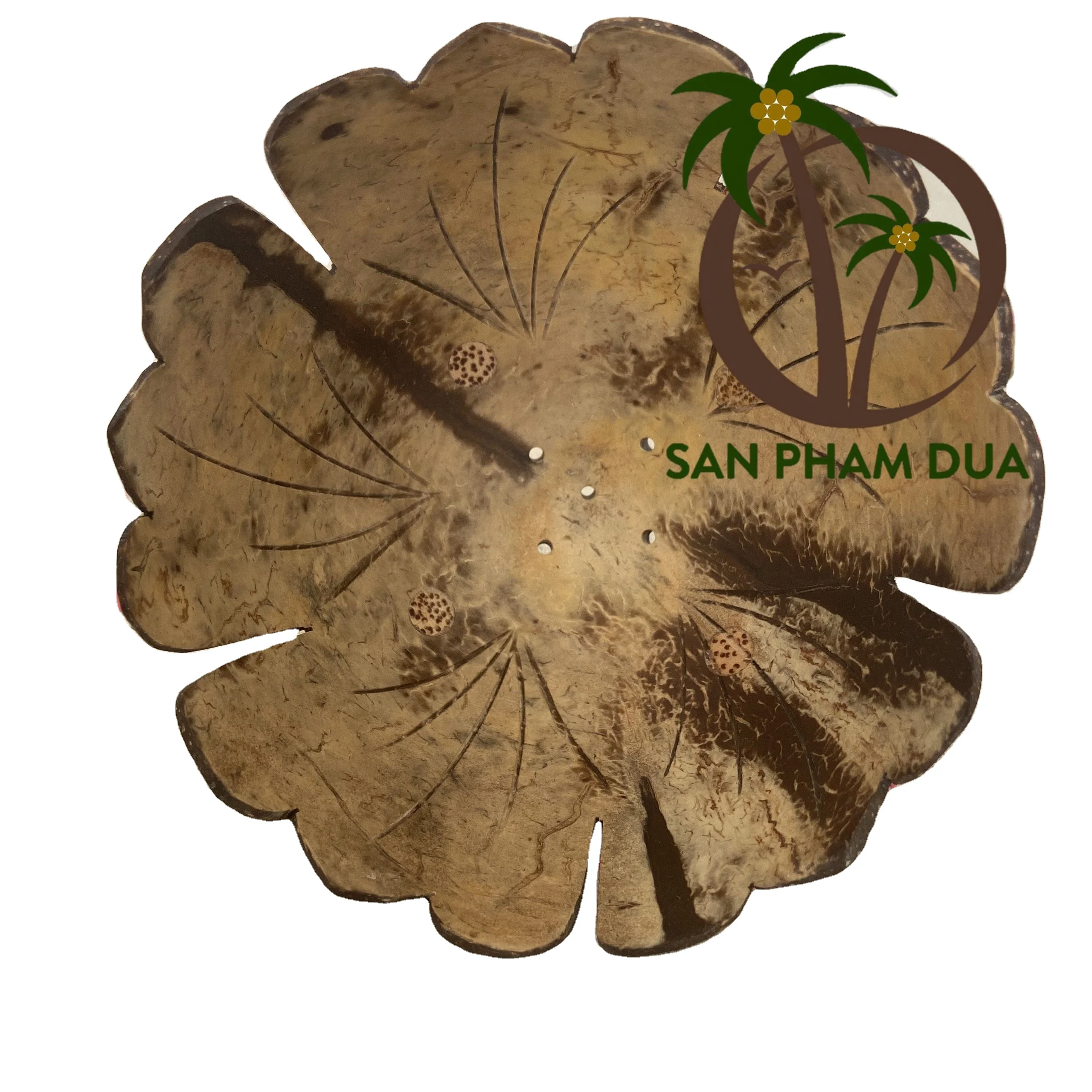 NATURAL CARVED COCONUT SOAP DISH TRAY HOLDER COCONUT SHELL SOAP BIODEGRADABLE DISH/DECORATIVE CHEAP SOAP DISH FOR SALE FREE LOGO