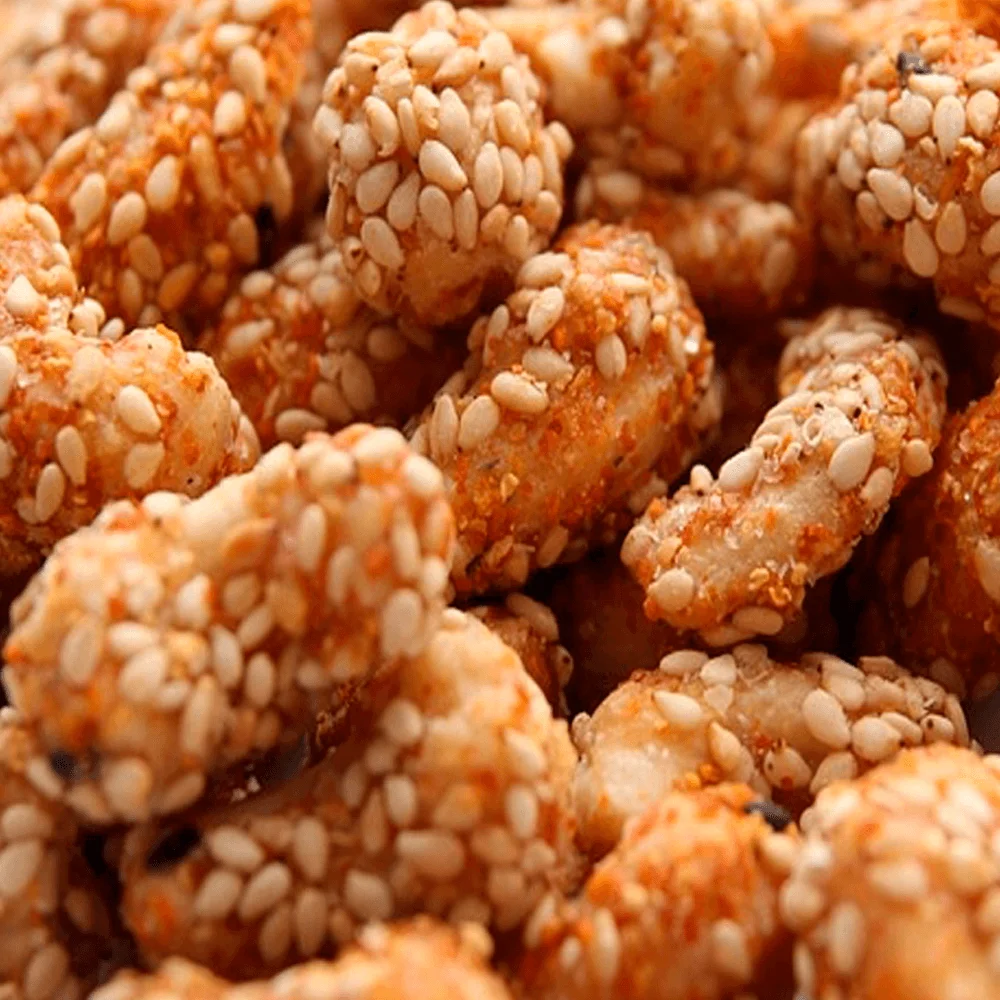 Candied Cashew Nut With Sesame