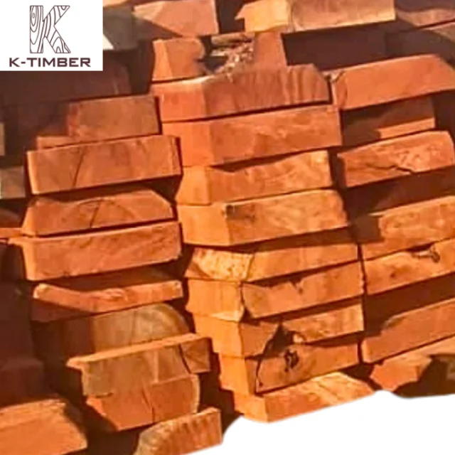 Acajou D African Pressure Lumber Africa Wood Hardwood Flooring Block Board Wooden Solid Hardwood Lumber Wood For Construction