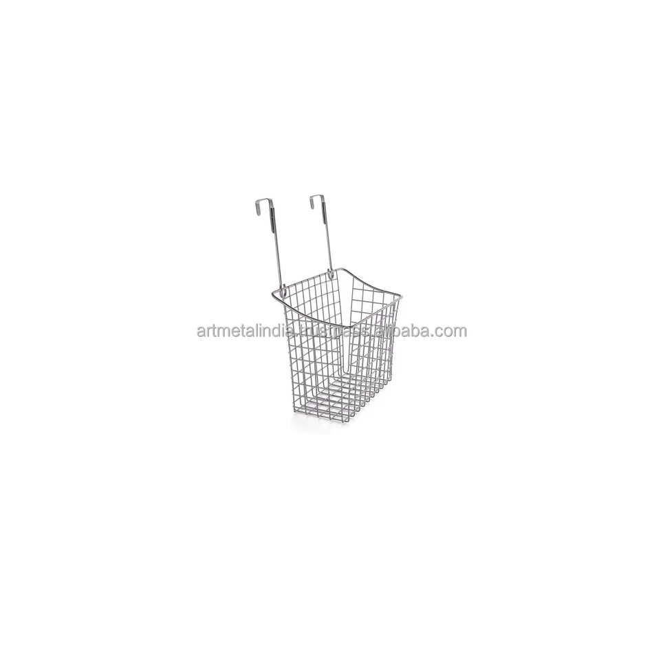 BLACK COATED METAL WIRE BASKET