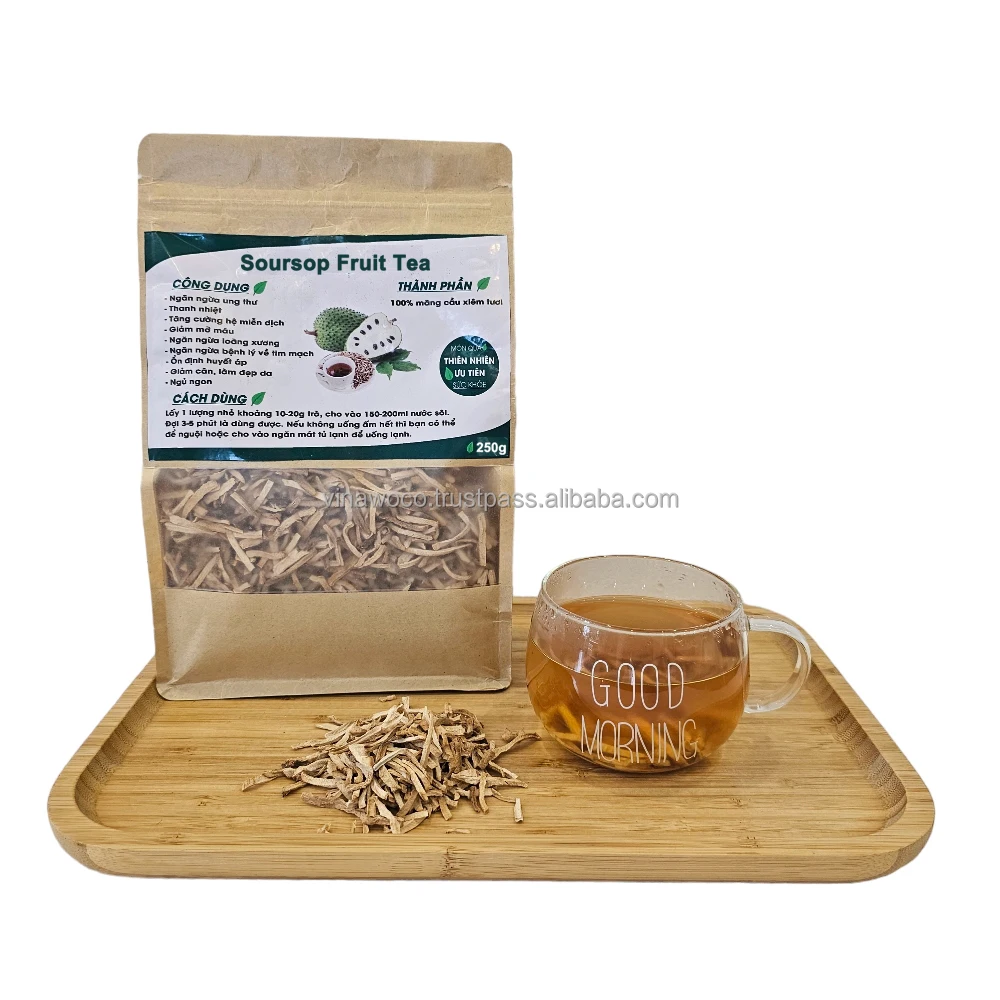 New Arrived Products Soursop Fruit Tea Bag 250g Sweet and Aroma of Soursop Fruit Good Taste New Products Wholesale Cheap Price