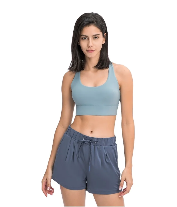 New Custom Size Seamless Front Top Zip Bra High Impact Workout Bra Padded Sport Fitness Running With Adjustable Straps Bra women