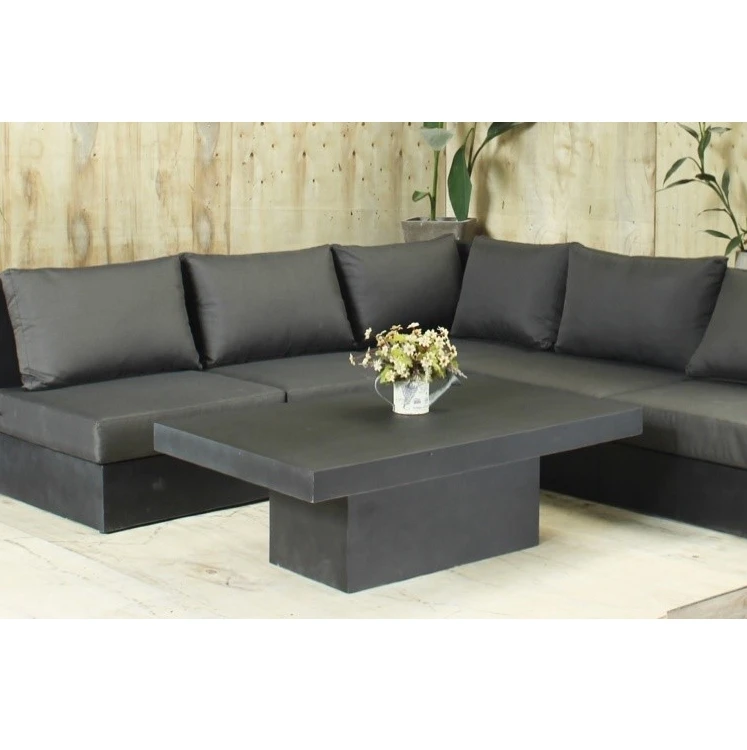 Custom Design Environmental Fiberglass Reinforced Concrete Outdoor Garden Furniture Sofa Set