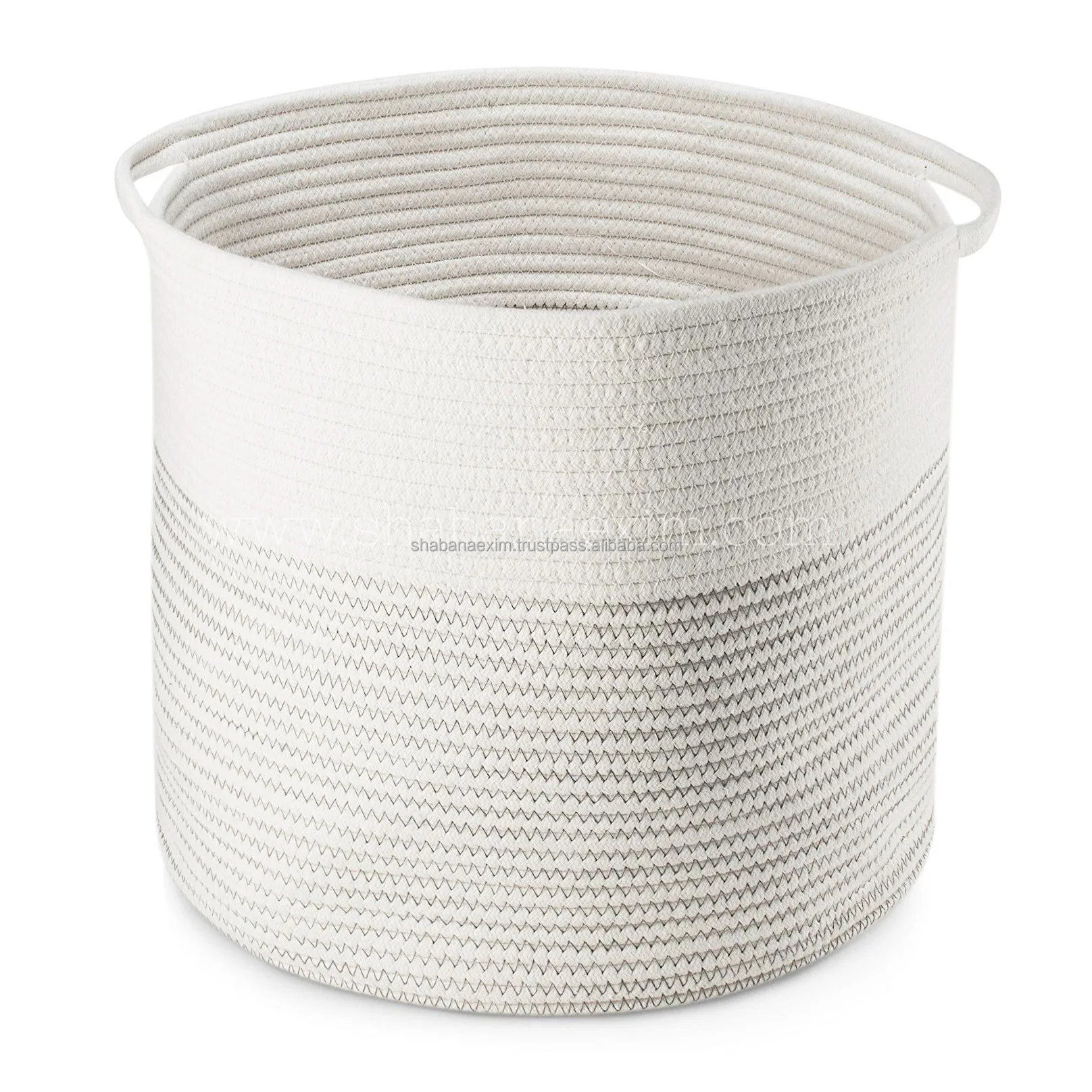 Portable Box Foldable Kids Baby Cloth Storage Basket Cotton  Basket for Organizing with Different Color & Sizes Longer Stay