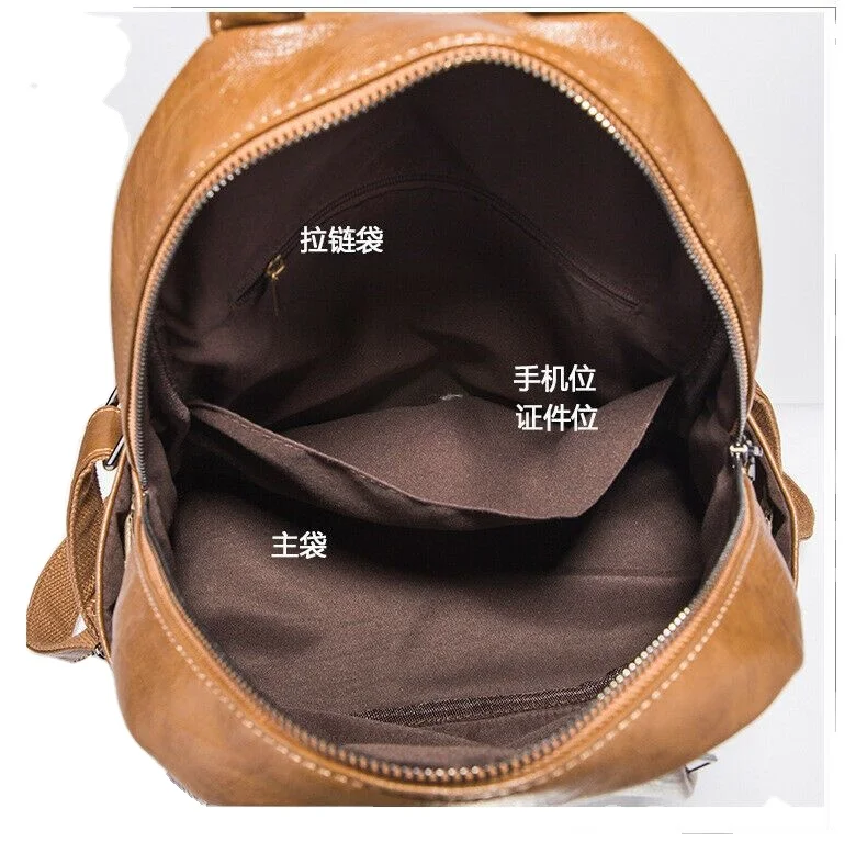 Designer Women Backpack Multi-Function Small Backpack Backpack Handbag Shoulder School Bag High Quality Custom Bag