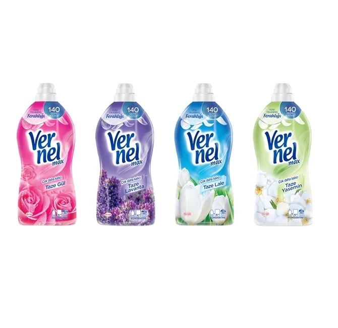 VERNEL MAX CONCENTRATED FABRIC SOFTENER SUPREME ROMANCE SUPREME GLAMOR SENSITIVE SUPREME ELEGANCE FRESH ROSE FRESH JASMINE FRESH