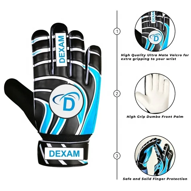 Goalkeeping Gloves With Strong Grip Goalkeeper Gloves Professional Football Goalie Soccer Gloves