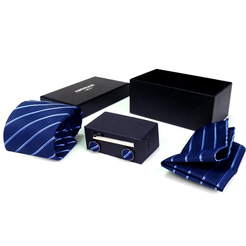 Gift Box Rigid Boxes Coated Paper Wholesale Latest Design Custom Manufacturer Luxury for Tie Box MOQ 1000 Pcs Accept