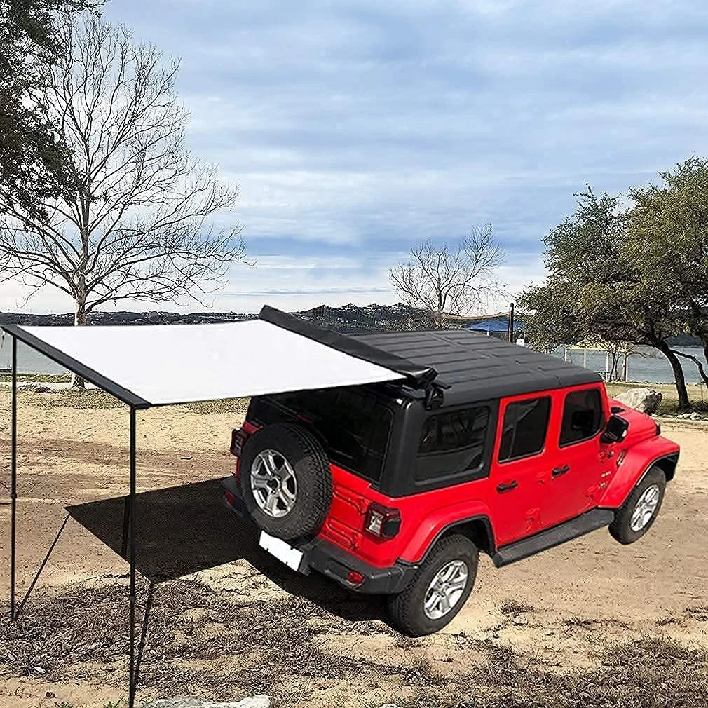 200x250x200cm High quality camping awning oxford rain tarp for SUV trailer multi side tent