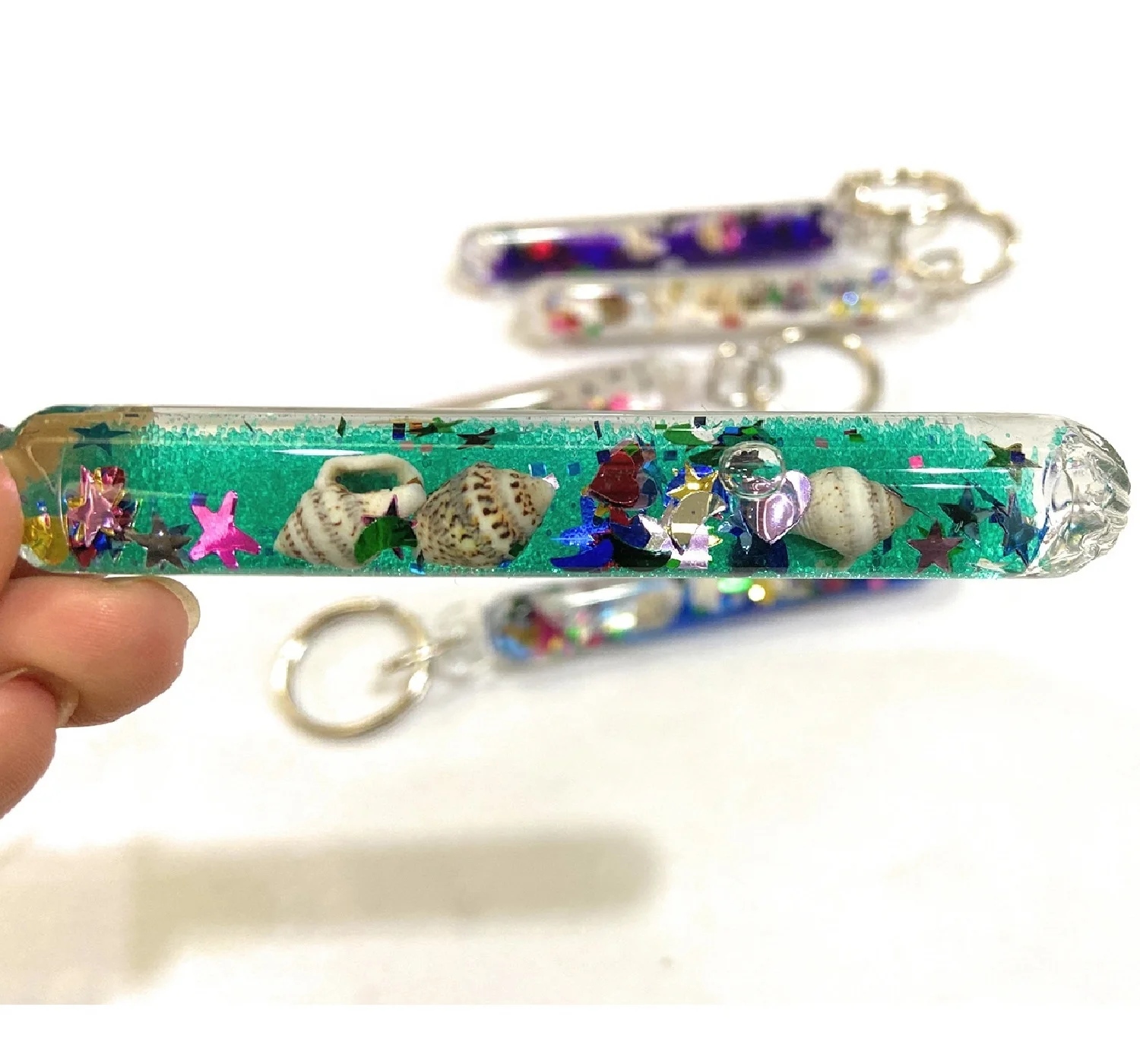 Acrylic Keychain Promotional Items  Fidget Toy Keychain Stress Relief Keychain