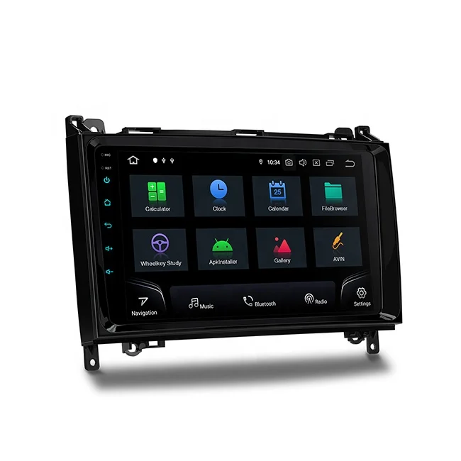 9 inch Snapdragon Android 12 Octa Core 6GB RAM + 128GB ROM Car Stereo Player with CarAutoplay DSP 4G LTE for Mercedes-Benz W245