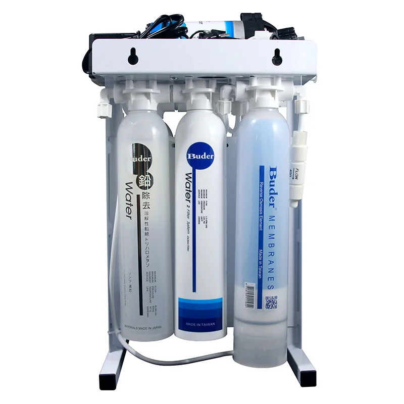 [Taiwan Buder] Reverse osmosis water filter system with  steel stand