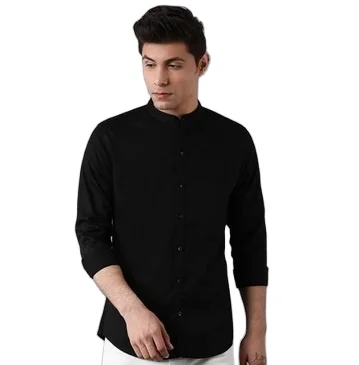 Cotton Pique Custom your own Designs Long Sleeves Dress Shirts for Men Luxury Quality Vietnam Manufacturer