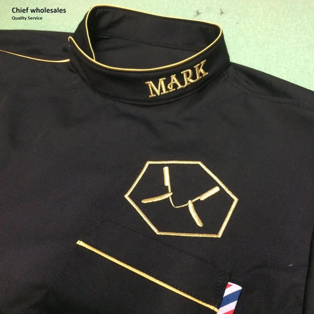 Barber Jacket Water and Hair resistant fabric