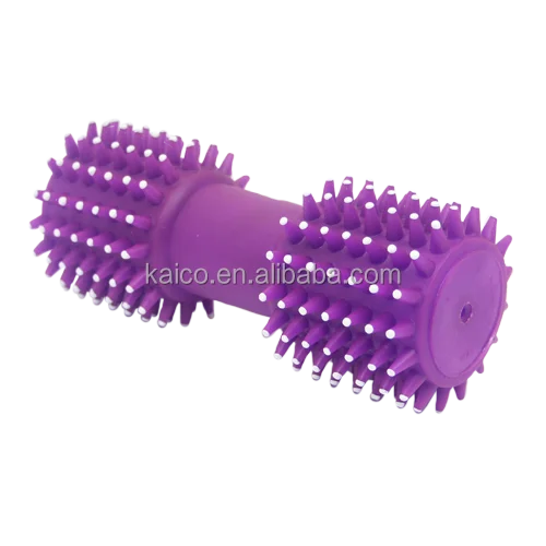 Игрушка-пищалка для домашних животных Интерактивная виниловая гантеля жевательные игрушки собак веселая Домашняя игра большая собака