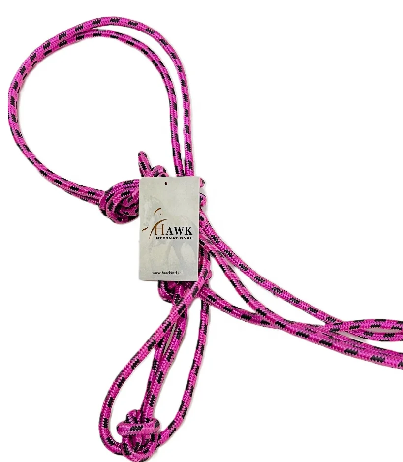 Best Seller Nylon Rope Halter And Lead For Horses Customised Design And Colour Available In Affordable Price