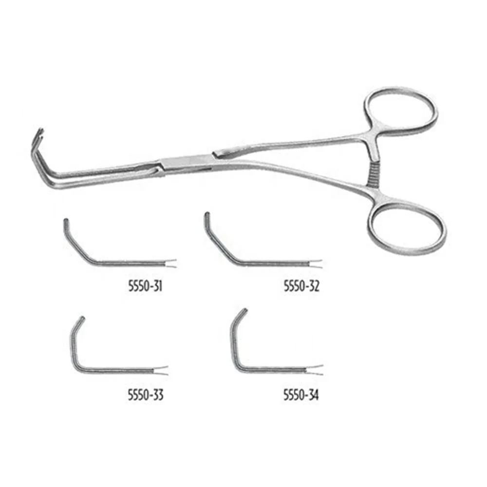 Tangential Occlusion Clamps/ Surgical Instruements Ce Paypal Stainless Steel PK 3 Years Customized Logo Accepted in good quality
