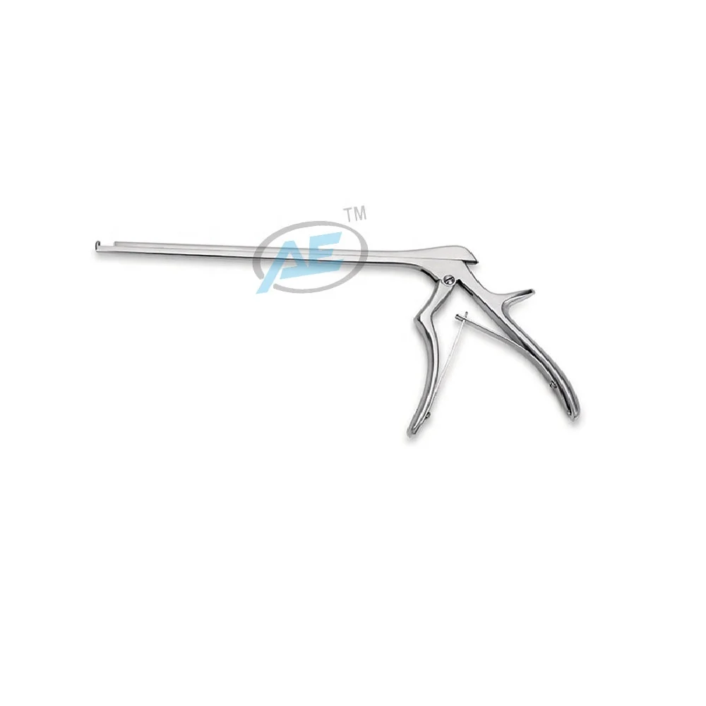 High Quality Laminectomy Rongeur Instrument Stainless Steel Handle Forceps Spine Kerrison for Orthopedics Transforarminal Use