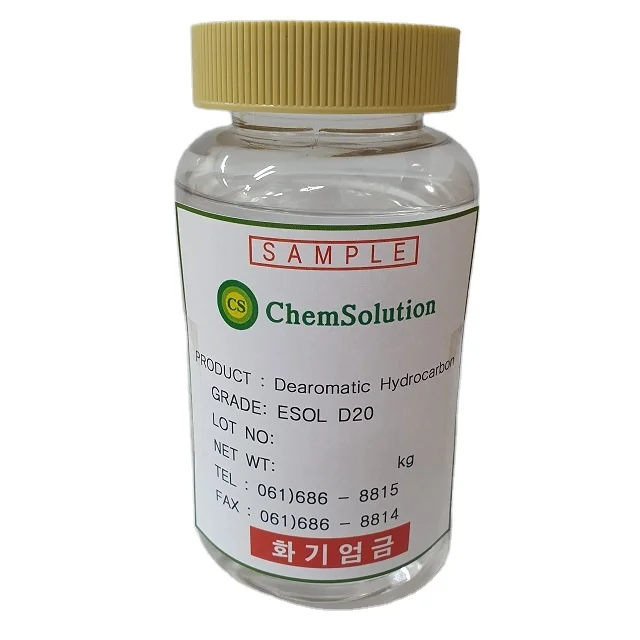 Amazing Sale on Superlative Quality Best Selling Industrial Grade Hydrocarbon ESOL D20 Liquid Solvent at Low Price