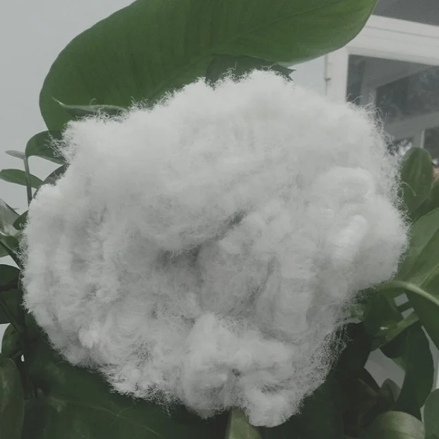 Regenerate Polyester Staple Fiber Solid Non-Siliconized Vikohasan Manufacturer and synthetic fiber and GRS recycled polyester