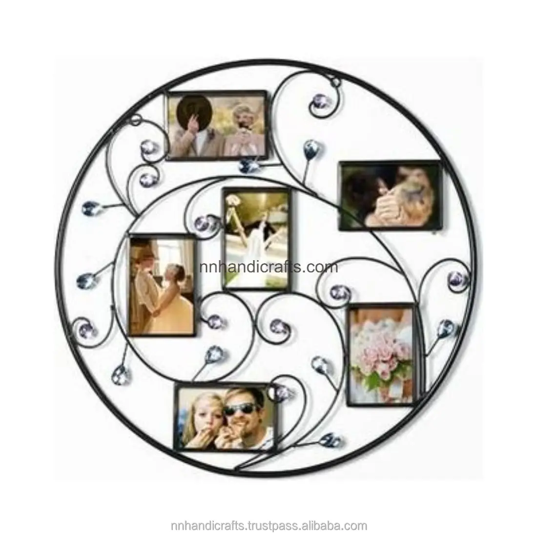 Декоративные металлические алюминиевые золотые антикварные цветные прямоугольные коллажи рамки для коллажей настенные мальчиков и девочек