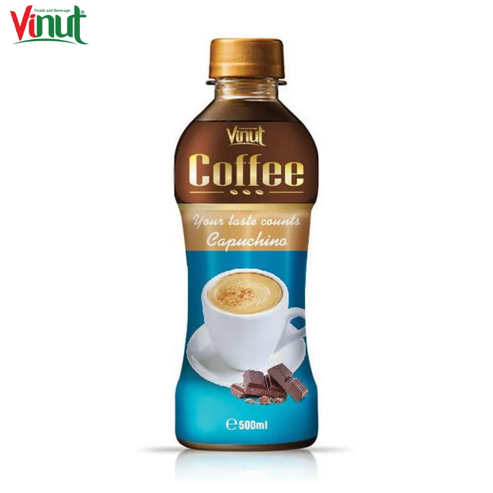 500ml VINUT Bottle Private Label Bulk Capuchino Coffee Manufacturing Pure Natural