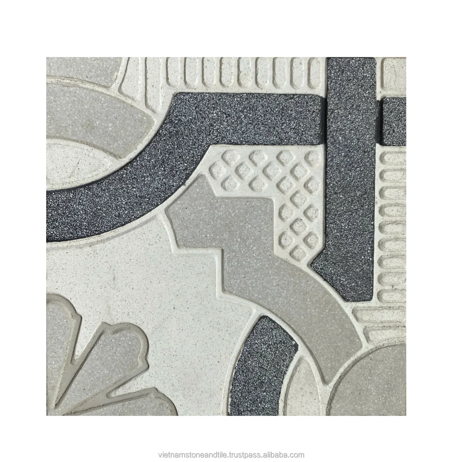 Vietnam Manufacturer Cement Tiles Custom Design Pattern Tiles for House Decorative Interior Handmade Cement Terrazzo Tiles