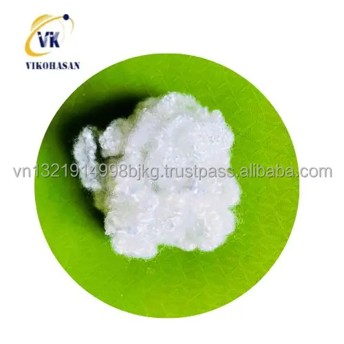 Top good quality of Regenerated 100% polyester staple fiber Vietnam Manufacturer best selling HCS HS fiber for stuffing material