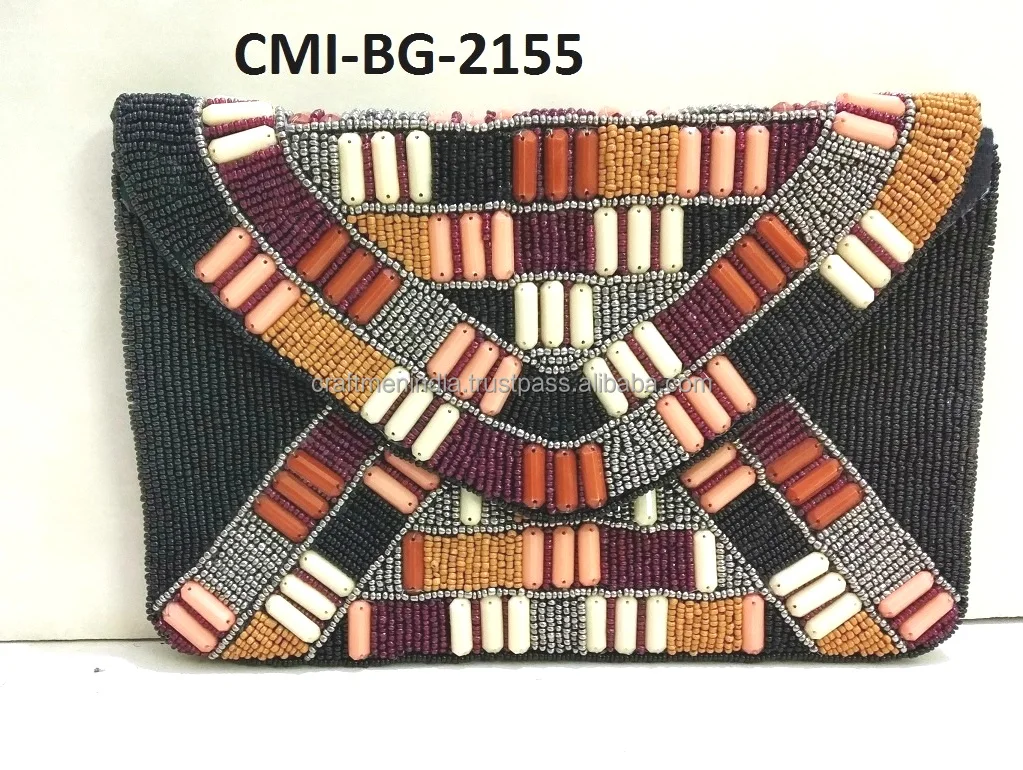 Clutch Bag women Handbag Beaded Clutch Bag India Clutch Bag