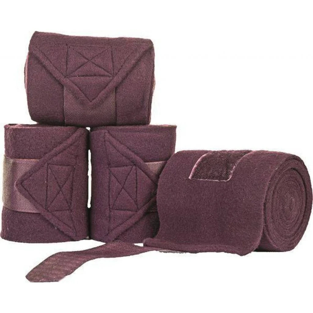 High Quality Luxurious Horse Polo Wrap Bandages Horse Leg Fleece Wraps with Polar Fleece Quality Horse Care Products
