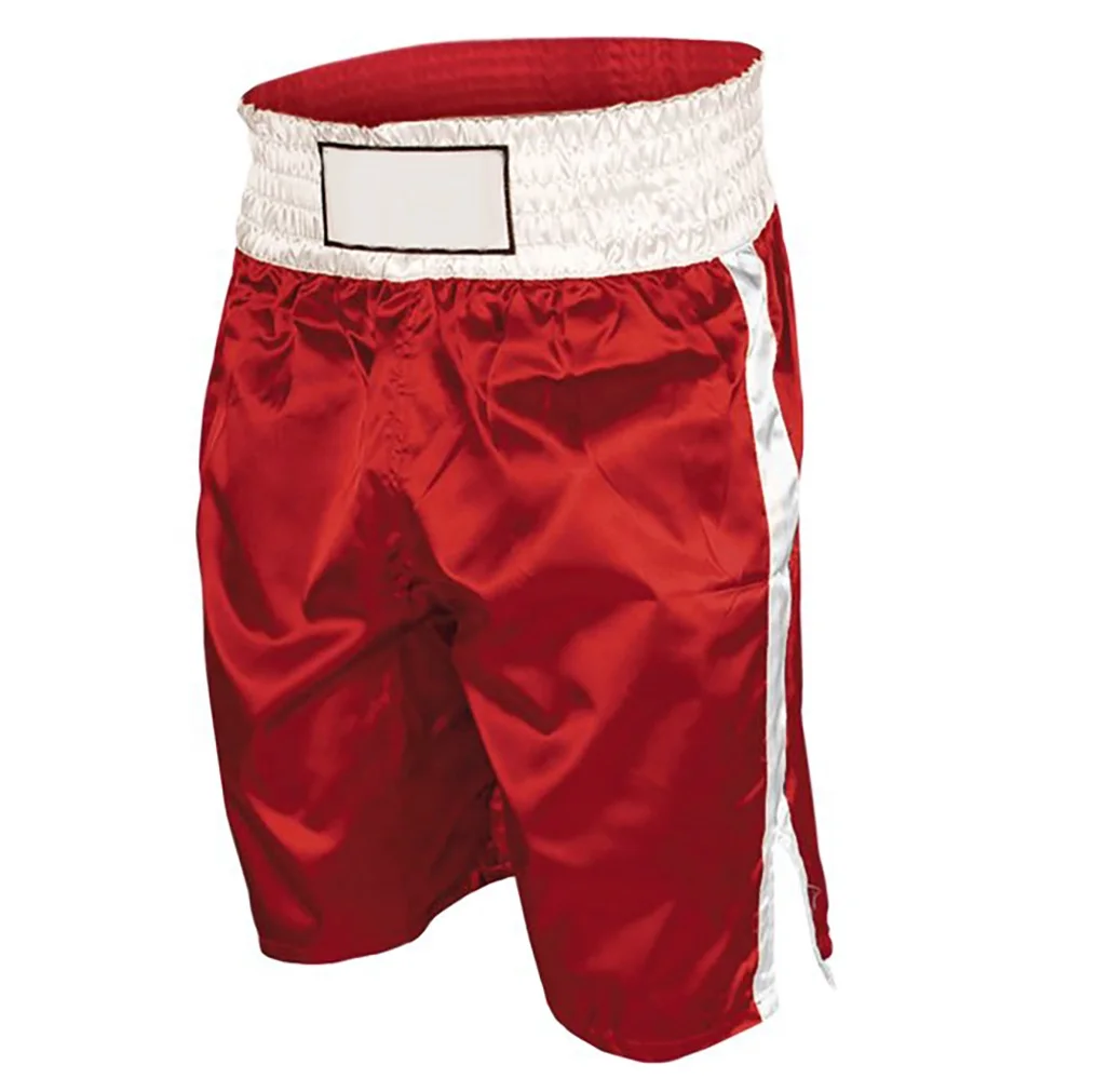 Winning OEM Top Quality Wholesale Kickboxing Custom Design elastic belt with side panel Training comfortable Boxing Shorts