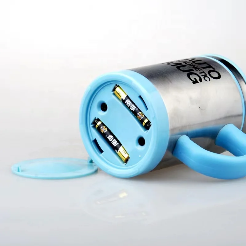 Double Stainless Steel Automatic Magnetic Stirring Mug 400ML Auto Coffee and Milk Mixing Cup Lazy Smart Auto Shaker Cup