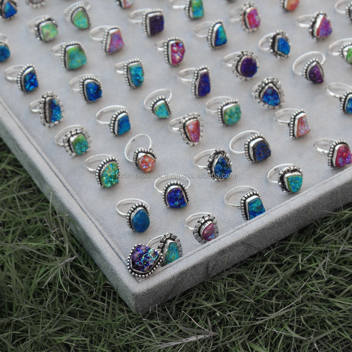 Gemstone Ring Women Ring Moonstone Ring For Women Wholesale Jewelry Assorted Us Size 5-11