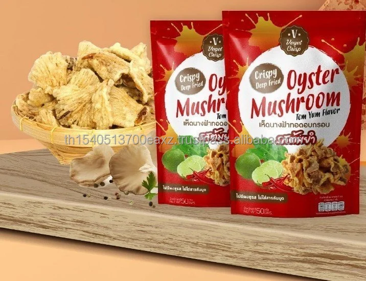 Veggiegold  (Mushroom Snack Thai TomYum Flavor)