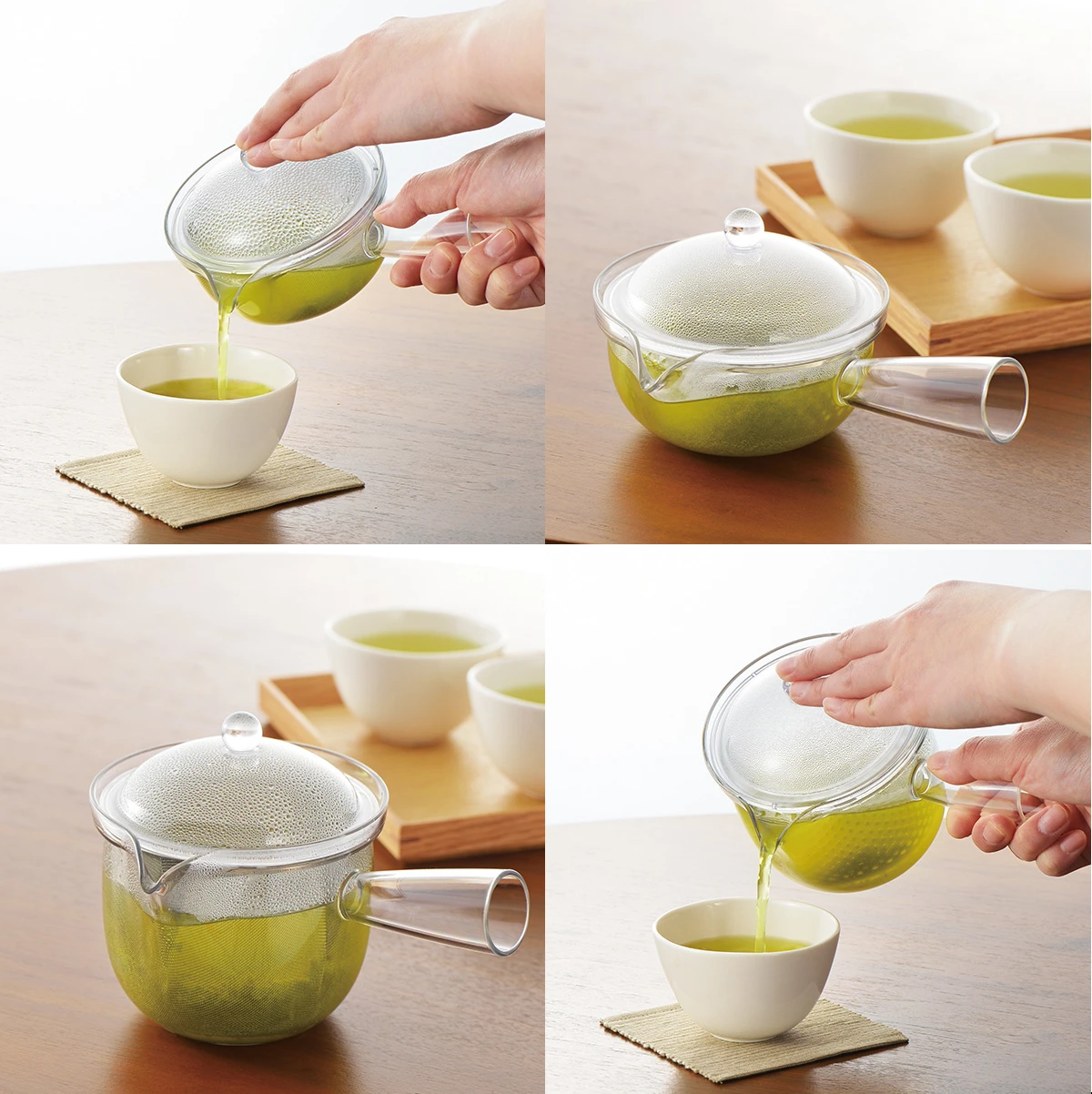 Clear Teapot L Teapot Type 480ml Japanese Style High Heat Resistance Clear The Modern Japanese Teapot