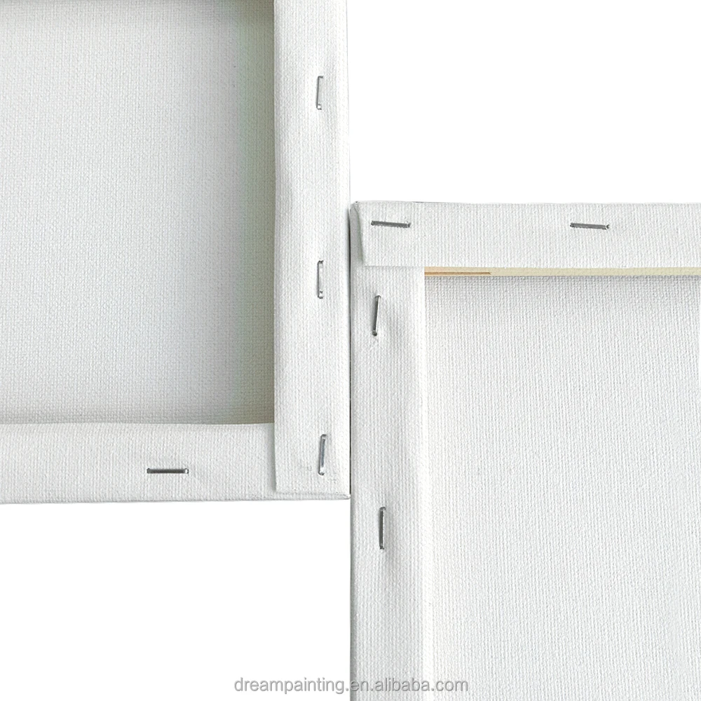 Custom Size Canvas Painting 30*40CM 6-Pack Set 380g Cotton Blank Stretched Canvas Print Art Supplies