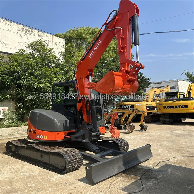 Original Hitachi ZX50U used excavator crawler excavator Hitachi  excavator