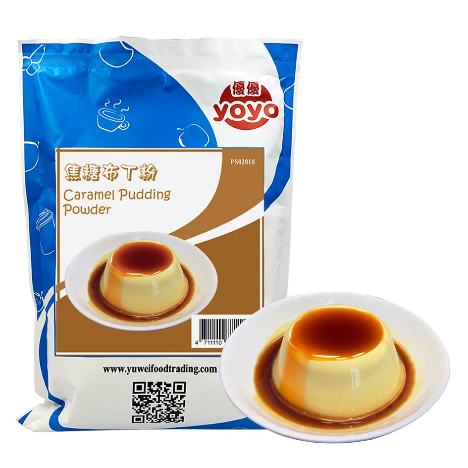 Пудинговый порошок карамельный мгновенный желе пудинг Тайвань пузырь чай ингредиент